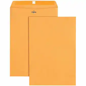 Walmart Quality Park Extra Heavy-duty Kraft Clasp Envelopes - Clasp - 10W x 15 L- 32 lb - Clasp - Kraft offer
