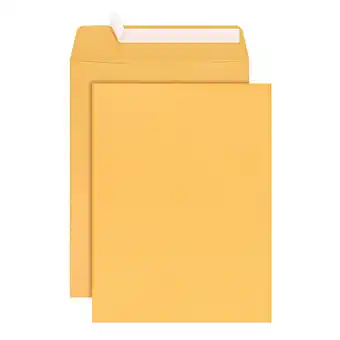Walmart Office Depot Clean Seal(TM) Catalog Envelopes, 9in. x 12in., 20% Recycled, Brown, Pack Of 100, 77922 offer