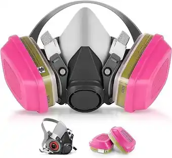 Walmart Face Respirator Mask - Masks with 60926 Activated Carbon Filter, Against Dust, Gases, Organic Vapor offer