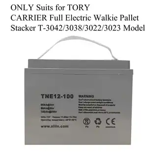 Walmart Tory Carrier GEL Battery 12V/100AH for Full Electric Stacker offer