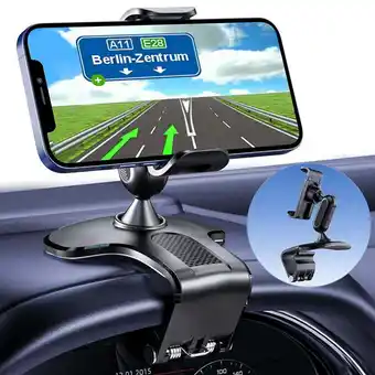 Walmart GJX Universal Car Phone Holder Mount 360 Degree Rotation Dashboard Cell Phone Holder offer