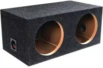 Walmart Atrend Bbox Pro-Series 12 Dual Sealed Subwoofer Enclosure, 1 MDF, 1.01 cu ft, Loudspeaker Cabinet offer