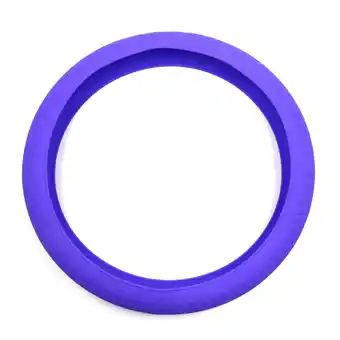 Walmart Unique Bargains Universal Purple Silicone Anti-Slip Steering Wheel Cover Protector for Auto Car offer