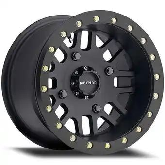 Walmart 15x8 Method MR406 UTV BEADLOCK Matte Black Wheel 4x137 (0mm) offer