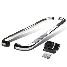 Walmart DNA Motoring 3 Side Step Nerf Bars Running Boards for 2000-2019 Silverado Sierra 1500 Extended Cab offer