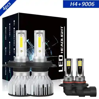 Walmart LED Headlight Fog Light Bulbs Kit White for 2000-2006 Toyota Tundra 2001 2002 2003 2004 2005 offer