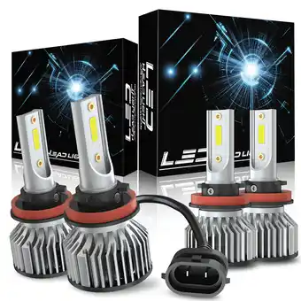 Walmart High Low Beam Headlight Bulb - Compatible with 2008 - 2014 Cadillac CTS 2009 2010 2011 2012 2013 offer