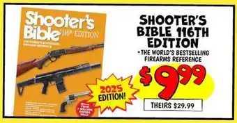 Ollie's SHOOTER'S BIBLE 116TH EDITION offer