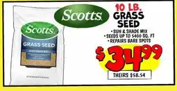 Ollie's 10 LB. GRASS SEED offer