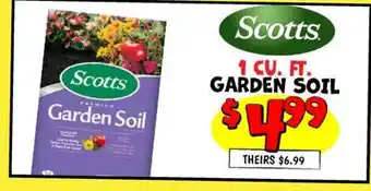 Ollie's 1 CU. FT. GARDEN SOIL offer