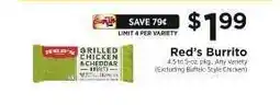 ShopRite Red's Burrito offer