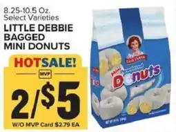 Food Lion Little debbie bagged mini donuts offer
