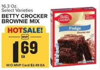 Food Lion Betty crocker brownie mix offer