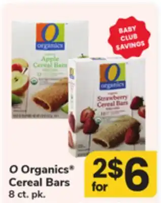 ACME O Organics Cereal Bars offer