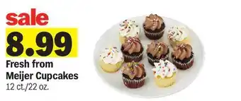 Meijer Fresh from Meijer Cupcakes offer