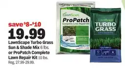 Meijer LawnScape Turbo Grass Sun & Shade Mix 6 lbs. or ProPatch Complete Lawn Repair Kit 10 lbs offer