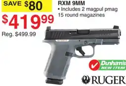 Dunham's Sports RXM 9MM offer