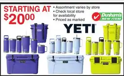 Dunham's Sports YETI offer