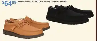 Dunham's Sports MEN'S WALLY STRETCH CANVAS CASUAL SHOES offer