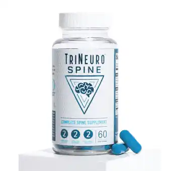 Walmart TriNeuro SPINE Supplement with Glucosamine, Chondroitin and MSM 60 Capsules offer