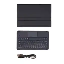 Walmart Detachable & Durable for PC, Laptop - Black Premium Wireless Keyboard with Leather Cover offer