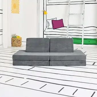 Walmart Yourigami Play Lounger, Fossil Grey offer