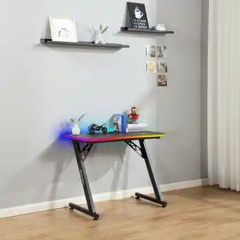 Walmart X Rocker Junior Pulsar Gaming Desk with RGB Lighting offer
