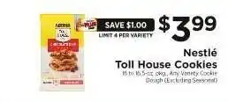 ShopRite Nestlé Toll House Cookies offer