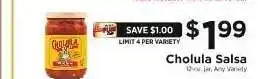 ShopRite Cholula Salsa offer
