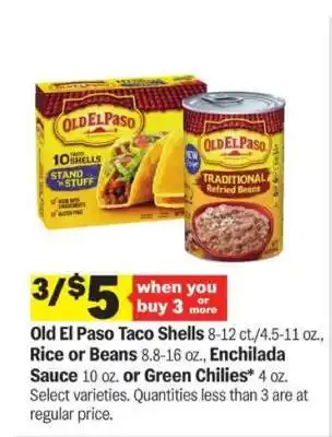 Meijer Old El Paso Products offer