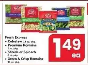 Safeway Fresh Express offer