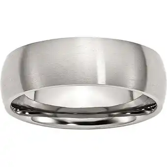 Walmart Primal Steel Stainless Steel 7mm Brushed Band offer