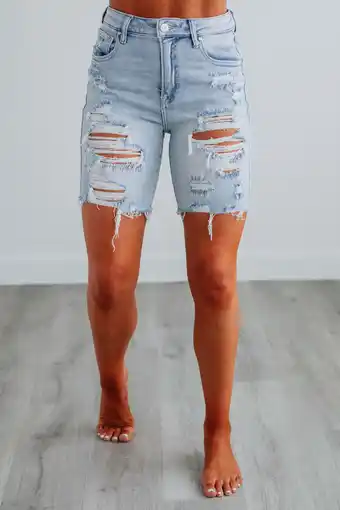 Walmart Baker Risen Shorts - Light Wash offer