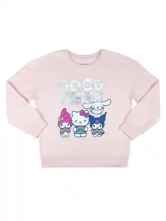 Walmart Hello Kitty & Friends Girls Graphic Sweatshirt, Sizes 4-16 offer