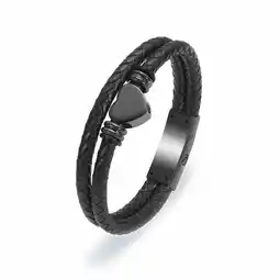 Walmart Cremation Ashes Jewellery Small Urns Bracelets Women Men Leather Bracelets offer