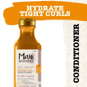Walmart Maui Moisture Curl Quench + Coconut oil Curl-Defining Anti-Frizz Conditioner, 13 fl oz offer