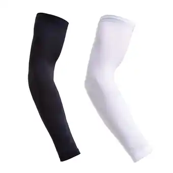 Walmart 2 Pairs Outdoor Men Arm Sleeves Sun Protection Arm Guard Elbow Arm Cuff offer