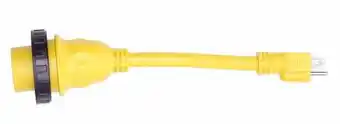 Walmart Amp Up Marine & RV Cords 125v 30a Female x 125v 15a Male Marine Pigtail Adapter offer
