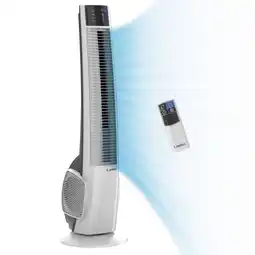 Walmart Lasko Hybrid 39 4-Speed Oscillating Remote Controlled Tower Fan, White, T38400 offer