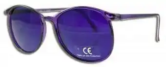Walmart Natural Eyes MRH International-Color Therapy Glasses Violet 1 Pair Pack offer