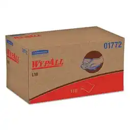Walmart WypAll L10 SANI-PREP Dairy Towels,POP-UP Box, 1Ply, 10 1/2x10 1/4, 110/Pk, 18 Pk/Carton -KCC01772 offer