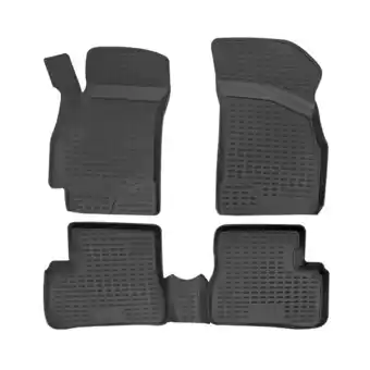 Walmart OMAC Floor Mats Liner for Hyundai Accent 2001 2002 2003 2004 2005, All Weather, Durable, Black offer