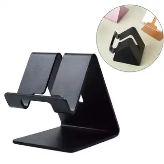 Walmart GOOHOCHY Durable Aluminum Alloy Phone and Tablet Holder Black for Phone Use with Rust-Free Material offer