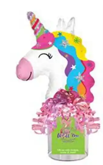 Walmart CTI Industries Sparkle Unicorn U Fill Party Container Plastic, 8.5 W x 13.25 H offer