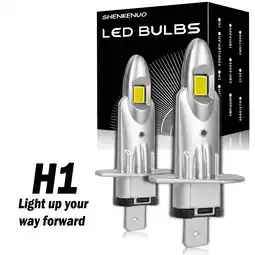 Walmart SHENKENU For Kia Forte 2010-2016 LED Headligh Bulbs High Beam Lamp 2 Pack offer
