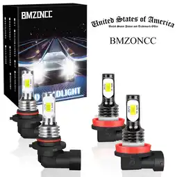 Walmart BMZONCC For Lexus IS250 IS350 2006-2015 H11 9005 LED Headlight Bulbs High Low Beam Lamp 4Pcs offer