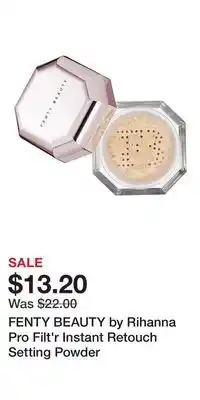 Kohl's FENTY BEAUTY by Rihanna Pro Filt'r Instant Retouch Setting Powder offer