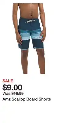 TJ Maxx Amz Scallop Board Shorts offer