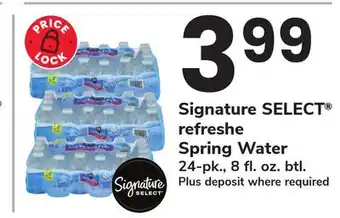 ACME Signature SELECT refreshe Spring Water offer
