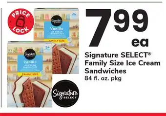 ACME Signature SELECT Family Size Ice Cream Sandwiches offer